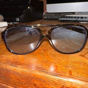 Unk Men's Tortoiseshell Aviator Glasses